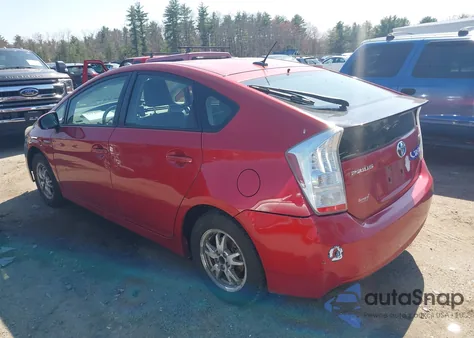 2010 Toyota Prius Iii from USA, damaged, VIN JTDKN3DU9A5176655